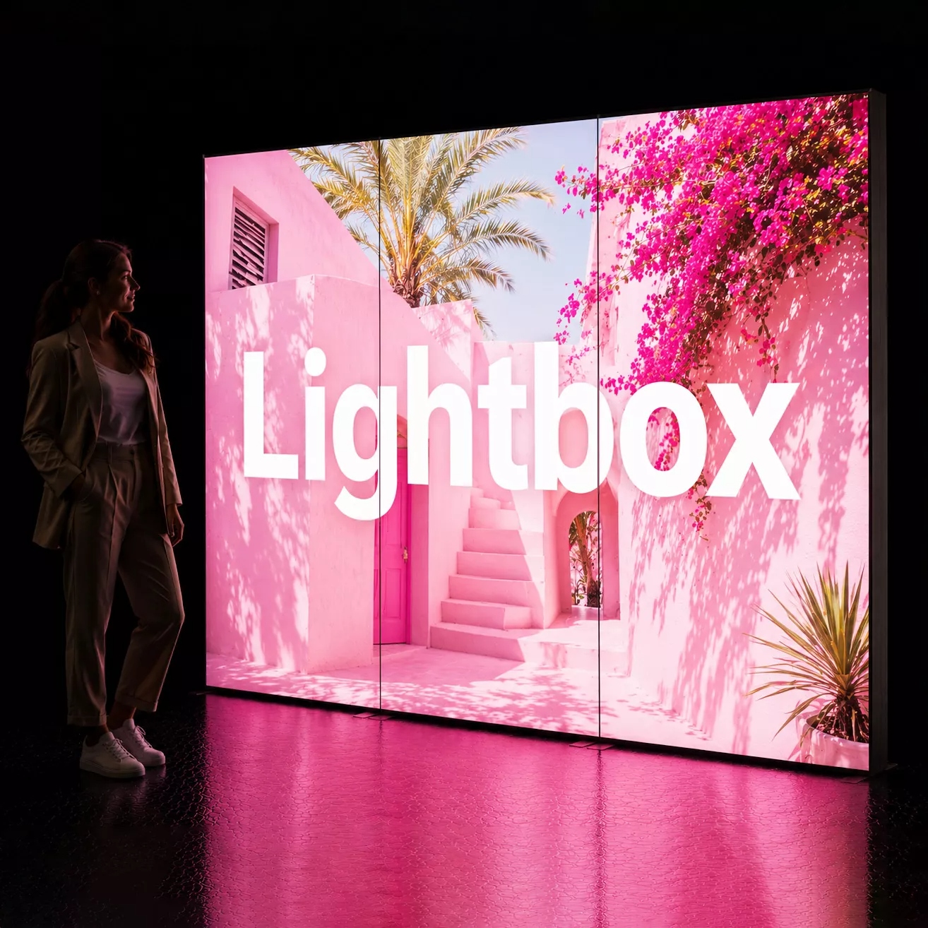 LED Textielframes