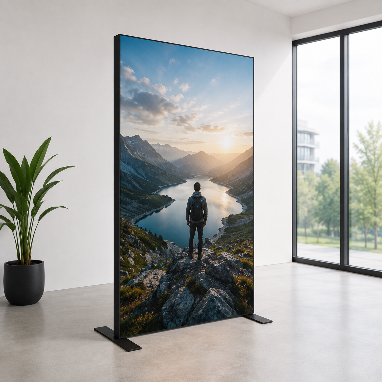 Staande Textielframes