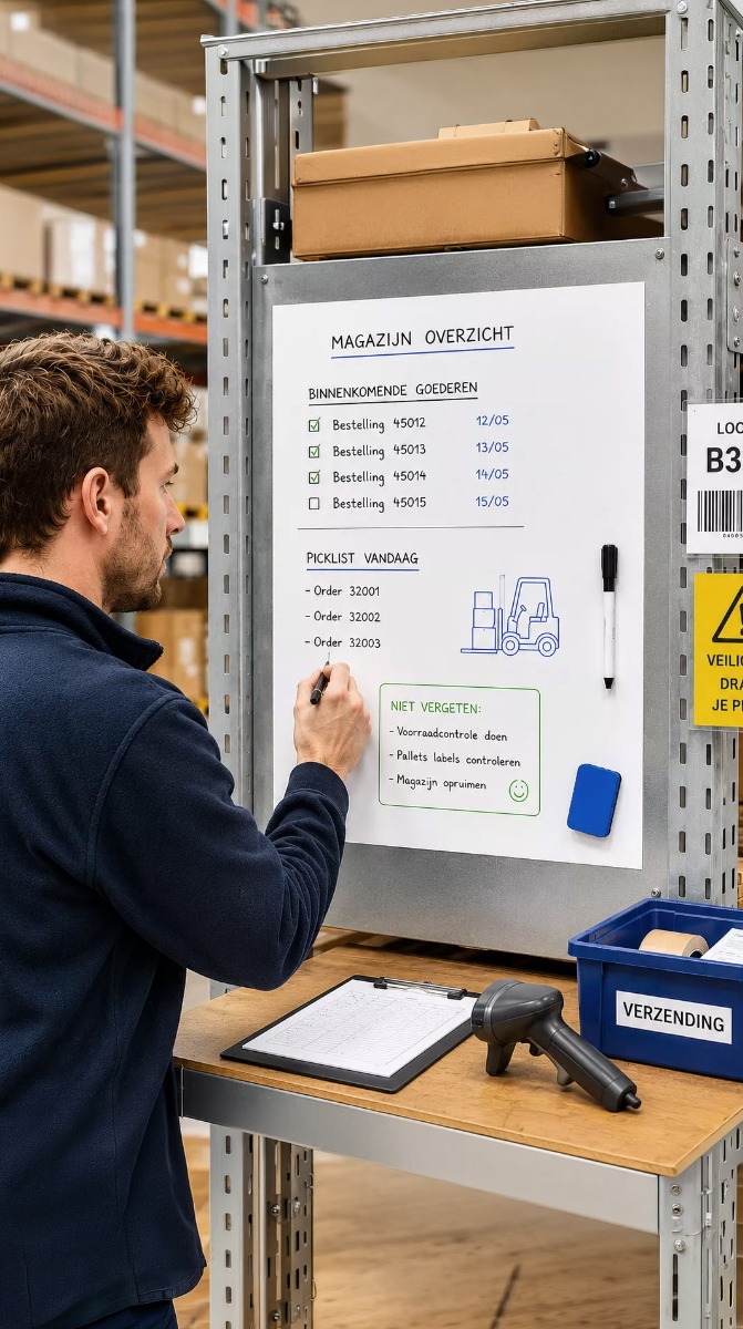 magneetbord folie voor whiteboards