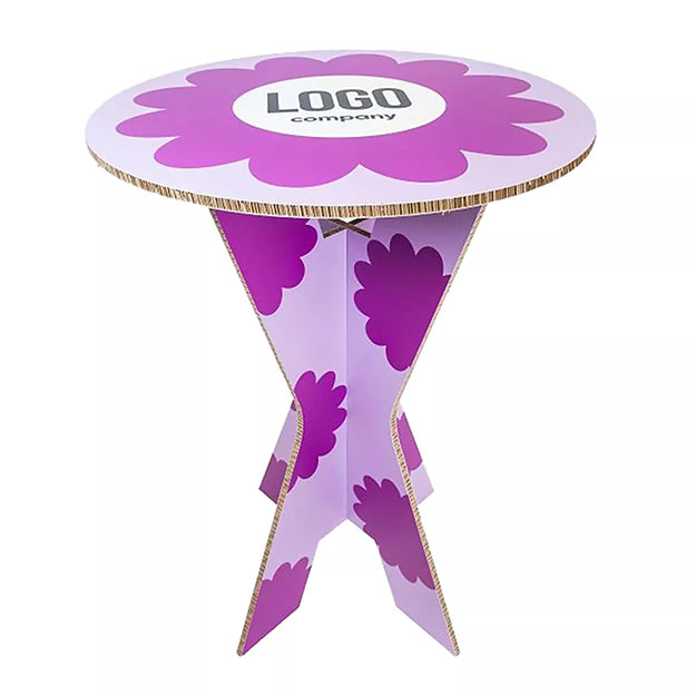 welke toepassingen zijn er voor een sta tafel met logo?